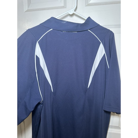 Under Armour Toronto Maple Leafs Polo Shirt Men's XXL Blue NHL short Sleeve - Picture 5 of 5